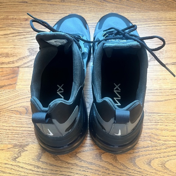 Nike Air Max 270 React Black /Dark Gray/Silver Men’s Sz 10.5 (CD2049-001) - Picture 10 of 11